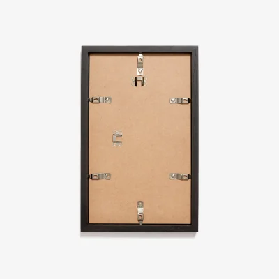 John Lewis John Lewis & Partners Grove Ash Wood Multi-aperture Photo Frame, 3 Photo, 4 x 6 (10 x 15cm), Black