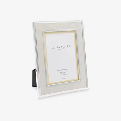 John Lewis Laura Ashley Harrison Linen Photo Frame, 5 x 7" (13 x 18cm)