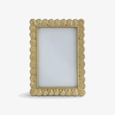 La Redoute Eleni Brass Photo Frame, 13.5 X 19cm