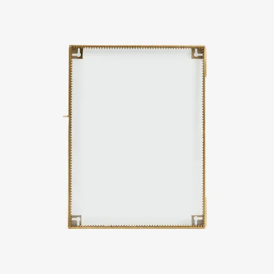 La Redoute Uyova Brass 30 X 40cm Ace of Spades Photo Frame