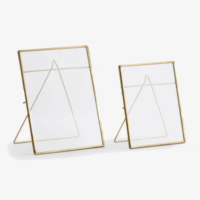 La Redoute Set of 2 Uyova Metal Photo Frames
