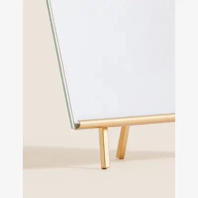 Marks & Spencer M&S Metal Easel Photo Frame 4x6 inch - Gold, Gold