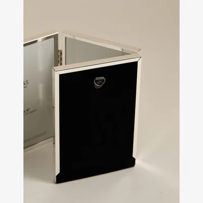 Marks & Spencer M&S Collection Metal Triple Photo Frame 4x6 Inch - Silver, Silver