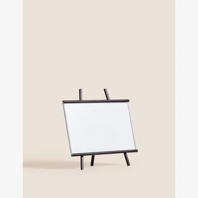 Marks & Spencer M&S Metal Easel Photo Frame 4x6 inch - Black, Black
