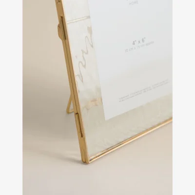 Marks & Spencer M&S Arch Mottled Photo Frame 4x6 inch Gold