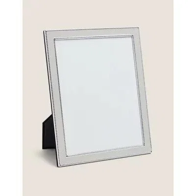 Marks & Spencer M&S Mia Beaded Photo Frame 8x10 inch - Grey, Grey