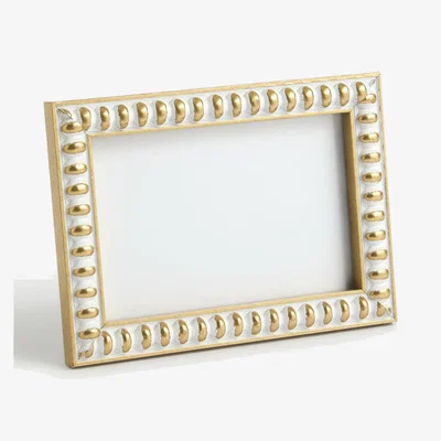 Marks & Spencer M&S Bobble Gold Trim Photo Frame 4x6 inch, Gold