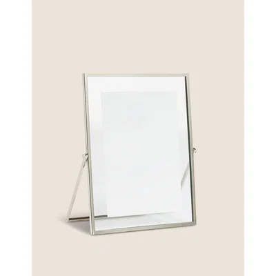 Marks & Spencer M&S Skinny Easel Photo Frame 5x7 inch - Silver, Silver
