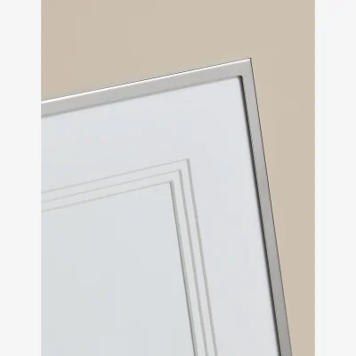 Marks & Spencer M&S Layered Mount Photo Frame 4x6 inch Silver