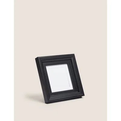 Marks & Spencer M&S Heritage Wood Photo Frame 4x4 inch - Black, Black