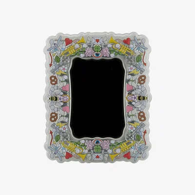 Made in Design Rockcoco Photo frame by Alessi White/Multicoloured