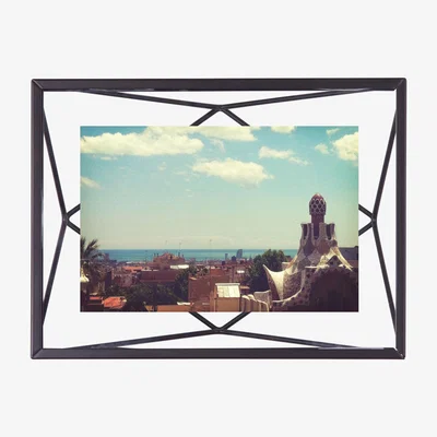 Made in Design Prisma Photo frame - / Photo 10 x 15 cm - to stand up or hang by Umbra Black
