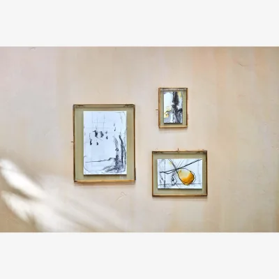 Nkuku Nkuku Taluka Kiko Brass Frame | Photo Frames | Gold | Extra Large