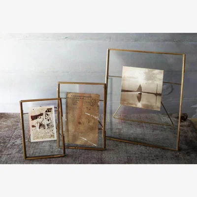 Nkuku Danta Antique Brass FrameNkukuPHOTO FRAMES