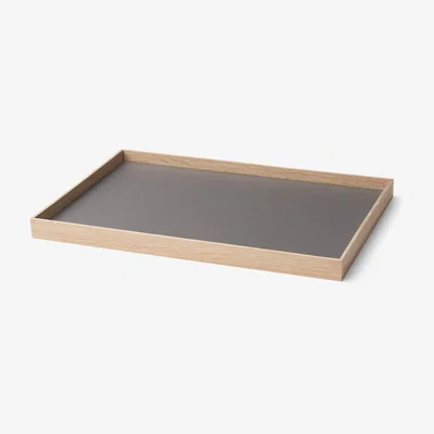 Nordic Nest Frame tray medium 23.2x34 cm Oak-grey