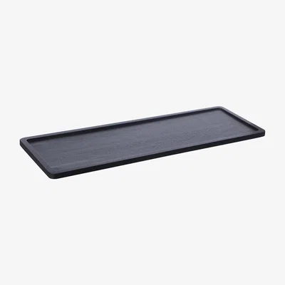 Nordic Nest Ernst woodentray 15x45 cm Black