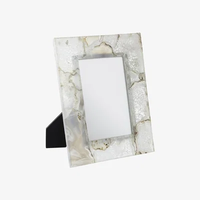 Olivia's Olivia's White Agate Frame 5x7
