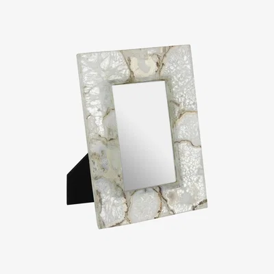 Olivia's Olivia's White Agate Frame 4x6