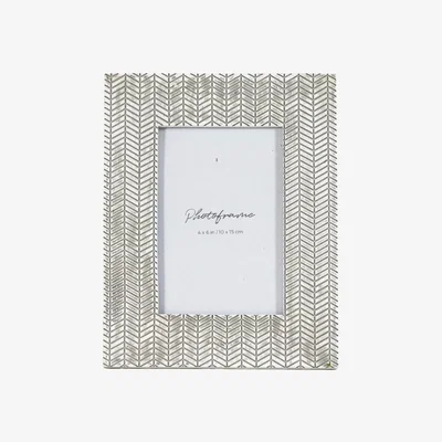 Olivia's Gallery Interiors Laverna Photo Frame Distressed Grey / Small