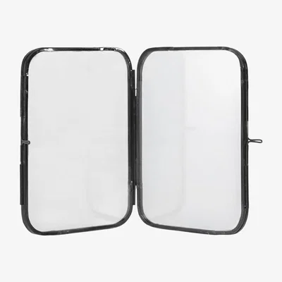 Olivia's Gallery Interiors Crawford Double Photo Frame Black / Large