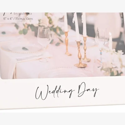Downtown Amore Photo Frame 6 X 4 - Wedding Day