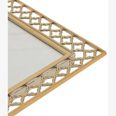 Downtown Widdop Lattice Cut Metal Photo Frame 5 x 7