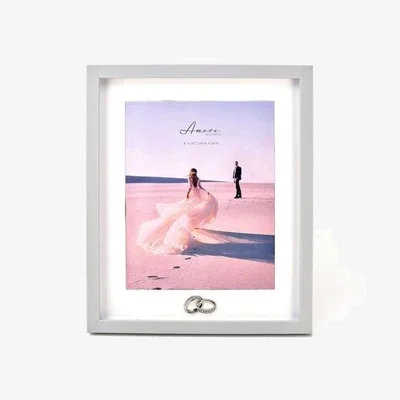 Downtown Downtown Amore Plastic Photo Frame With Rings Icon - 8 x 10