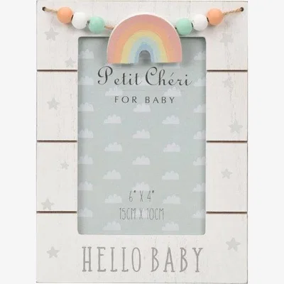 Downtown Downtown Petit Cheri Mdf Photo Frame Hello Baby 4 x 6
