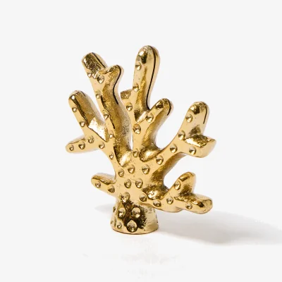 Oliver Bonas Coral Gold Metal Photo Holder
