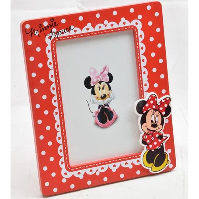The Range Minnie Mouse Themed Decorative Picture Frame - Pink / 16cm