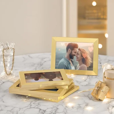 The Range Collage Picture Frames, 12 for 4x6 Photos, Collage Photo for Wall - Gold