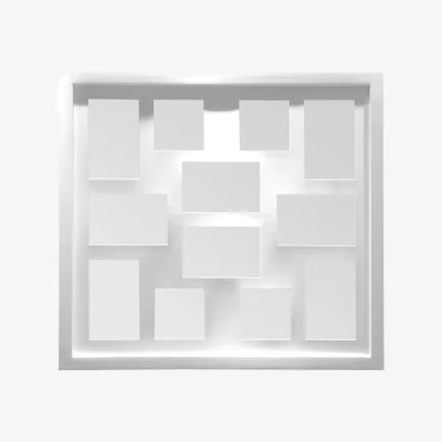 The Range Maren White Multi Photo Frame - White