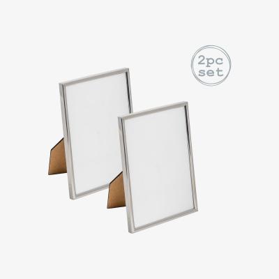 The Range 5x7" Metal Photo Frame Silver - Silver