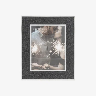 The Range Glitter Noir Glass Frame - 10x8in