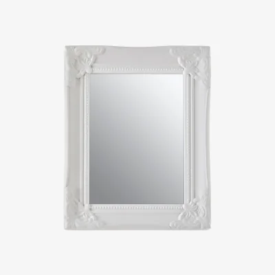 The Range Maren Ornate Medium 6In X 8In Photo Frame - White