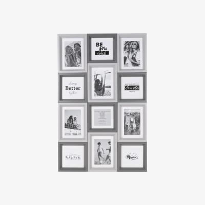 The Range Leven Pewter 12 Aperture Frame