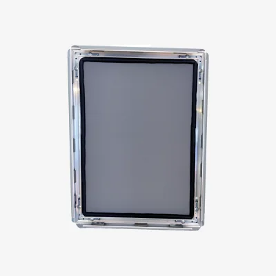 The Range Water Resistant Snap Frame - Silver / A4 / 10