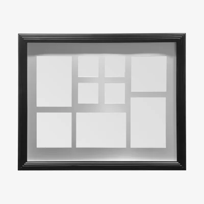 The Range Maren Black 9 Multi Photo Frame - Black