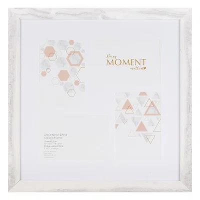 The Range Grey Marble Effect Collage Frame