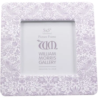 The Range William Morris Photo Frame, Strawberry Thief - Pink