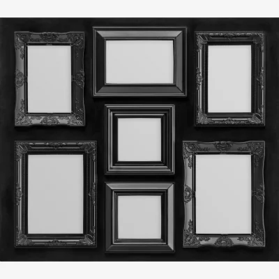 The Range Maren Black Contemporary 7 Photo - Black