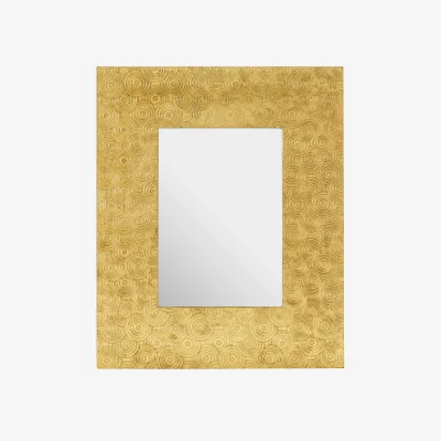 The Range Bowerbird 5x7 Gold Disc Photo Frame - Gold