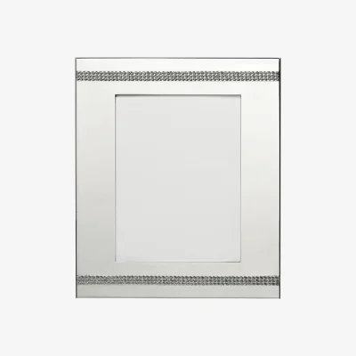 The Range Opulence Silver Plate Steel 4 x 6 Photo Frame - Silver