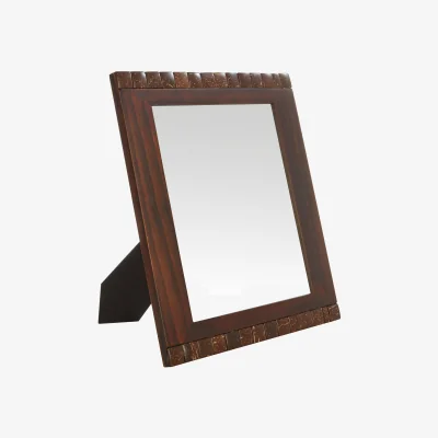 The Range Oak Mosaic 8 x 10 Box Detail Wood Photo Frame - Brown