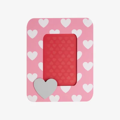The Range Kids Heart Design Photo Frame - Pink