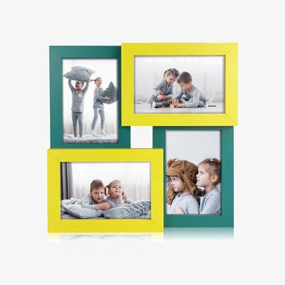 The Range Essentials Collage Wooden Gallery Photo Frame  - Yellow