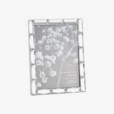The Range Maia All Glass Frame - Silver / 6x8in