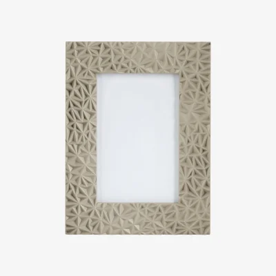 The Range Geo Grey 4In X 6In Photo Frame - Grey
