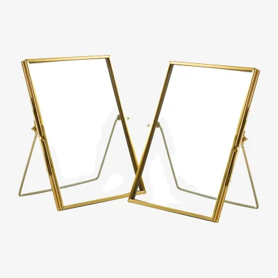 The Range Nicola Spring Metallic Floating Photo Frame - Gold / 5