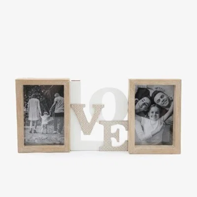 The Range 2 Photo Frames Love Design  - Neutral